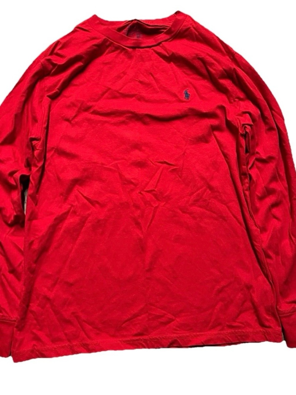 Polo Ralph Lauren Red Long Sleeve Shirt Size Large (14/16)